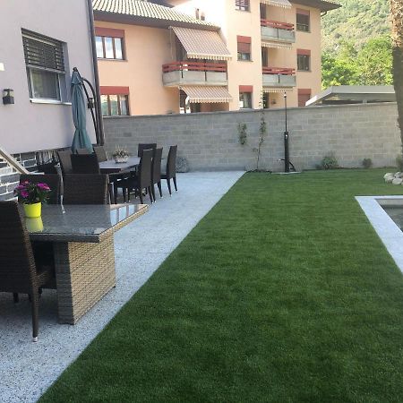 Miranda, Modern Duplex, Garden, Swimming Pool, Parking Apartment Losone Luaran gambar